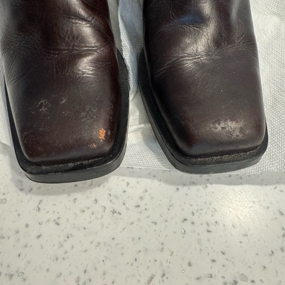 Channel interlocking riding boots size 7.5 or 37.5. Midcalf riding boots. - Picture 2 of 8